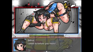 SB CATFIGHT [ WRESTLING HENTAI GAME ] SHE MADE HER OPPONENT SKIRT IN A BDSM SEX FIGHT !