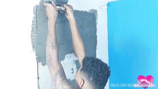 Getting Anal Fucked by BBC Bricklayer
