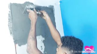 Getting Anal Fucked by BBC Bricklayer