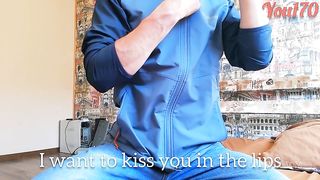 The guy says how he will fuck you, dirty talk and a big hard cock will make you cum