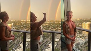 I M LOVING LIVING IN FT LAUDERDALE! RAINBOWS AND EVERYTHING!!