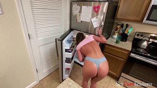 9.1 AFTER HER SOLO SCENE AND HER ASS HOLE WARM UP HER HUSBAND CAN RESIST AND FUCKS HER ASS HOLE!