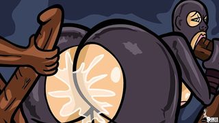 WIFE HIDES HER IDENTITY WHILE GETTING USED LIKE A BBC WHORE