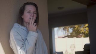 ENJOYING A FEW CIGARETTES