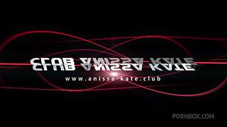 Anissa Kate gets her ass and pussy fucked by two bad guys