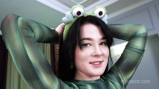 FIRST DVP WITH BLACK COCKS! SKINNY BABE AAROL RENTI GETS DOUBLE VAGINA FROM BLACK COCKS FOR THE FIRST TIME EKS375