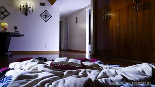 Lesbian Ghost Stories starring Lola Foxx and Nikki Delano who eat and fuck each other to orgasm after orgasm