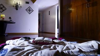 Lesbian Ghost Stories starring Lola Foxx and Nikki Delano who eat and fuck each other to orgasm after orgasm