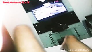 Beautiful teen brunette