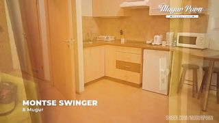 Montse Swinger getting a lovely creampie by Mugur