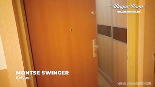 Montse Swinger getting a lovely creampie by Mugur