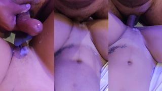 COMEDOR GOZOU NA BUCETA E CONTINUOU METENDO NO MOTEL NA ESPOSA PUTA