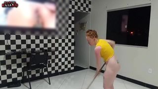 BOTEI O CABO DI VASSOURA MAS QUERIA PAU DI VERDADE E GANHEI