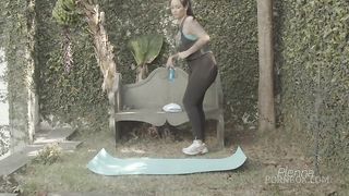 I looked for a Yoga teacher and found a wonderful black man with a huge dick.