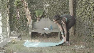 I looked for a Yoga teacher and found a wonderful black man with a huge dick.