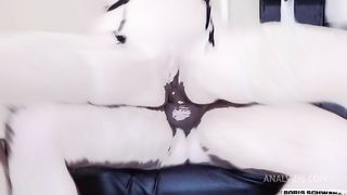 Dad goes Anal #7: Maya 1on1, Intense Anal, Gape, Rimming, Facial