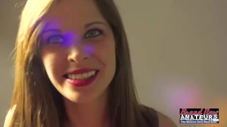 CATCHING EYE SLUT LIVIA IS MILKING DA DIRECTOR S COCK TILL CUM!