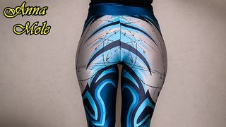 SPANDEX PAWG IN SPANDEX LEGGINGS WIGGLES HER ASS AND SLAPS HER ASS HARD IN FRONT OF YOUR FACE