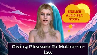 GIVING PLEASURE TO MOTHER-IN-LAW - ENGLISH AUDIO SEX STORY