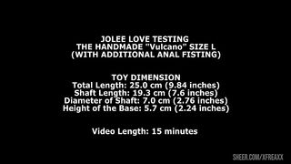 Jolee Love & Rebel Rhyder Testing The Handmade Vulkano Size L (With Additional Anal Fisting) TWT281