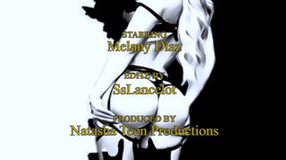 Melany Diazz  beautiful  teen  DP balls deep fuck  hard for bbc