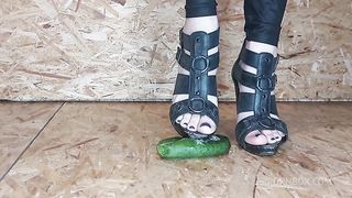Destroy the cucumber