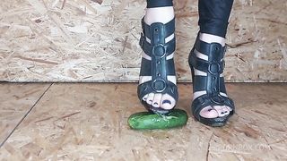 Destroy the cucumber