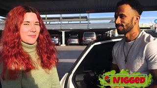 NO MERCY FOR YOUNG BABES! CROW SNIFF IS ALREADY BLOWING COCKS MINUTES AFTER LEAVING THE PLANE