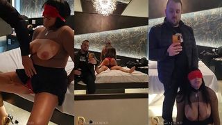 MARIDO DOMIDOR LEVA A ESPOSA PUTINHA PARA FUDER COM O AMIGO - DOMINEERING HUSBAND TAKES HIS SLUTTY WIFE TO FUCK HIS FRIEND
