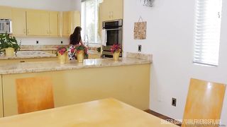 Tutor Dana DeArmond schools young Reena Sky in the ways of Lesbian love