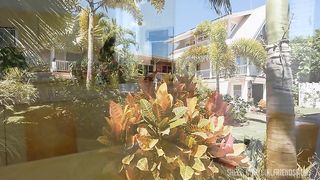 Tutor Dana DeArmond schools young Reena Sky in the ways of Lesbian love