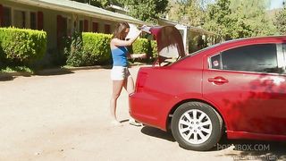 Lily Love and Marina Visconti are two natural looking babes driving each other into a sexual frenzy