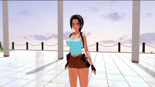 LARA BIG ASS AND BOOBS ANIMATION HENTAI 3D GAME