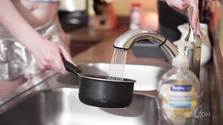 Trans Robot Penny Peacock Obeys Her Owner Bareback