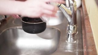 Trans Robot Penny Peacock Obeys Her Owner Bareback