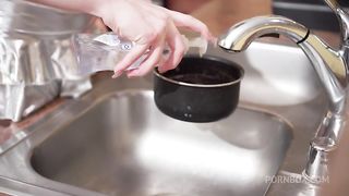 Trans Robot Penny Peacock Obeys Her Owner Bareback