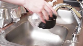 Trans Robot Penny Peacock Obeys Her Owner Bareback