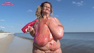 BEACH STRAWBERRY DIP (INCLUDES 133 PHOTOS)