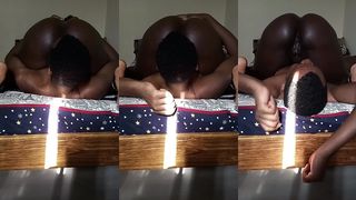 IN LOVE WITH HER BIG ASS SEATING ON MY FACE