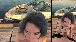 THRILL ON THE WATER: RISKY BOAT SEX WITH BIKINI BABE GOES VIRAL