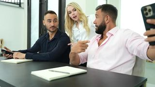 SOCIAL MEDIA TEACHER HALEY SPADES TAKES A STUDENT DP SLAMMING IN CLASS GP3055