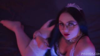 Lewd paramour piss his wench's and ass fuck her, and she gets cumshot.