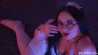 Lewd paramour piss his wench's and ass fuck her, and she gets cumshot.