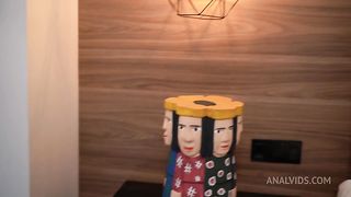 Fucking BBW asshole is more delicious than pizza