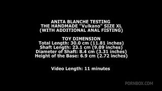 Anita Blanche Testing The Handmade Vulkano Size XL (With Additional Anal Fisting) TWT195