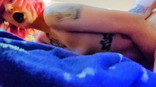 LUCY AMANITA TRYING TO BE QUIET DOGGIE STYLE