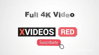 Niece sucks me and swallows my cock with her mouth in the kitchen sex hard Creampie in the ass