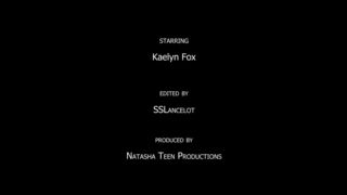 kaelyn fox her first anal penetration Fisting big toy