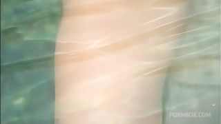 Busty Brunette Logan Takes The Facial Cumshot