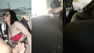 I RIDE A COLOMBIAN PROSTITUTE TO MY CAR